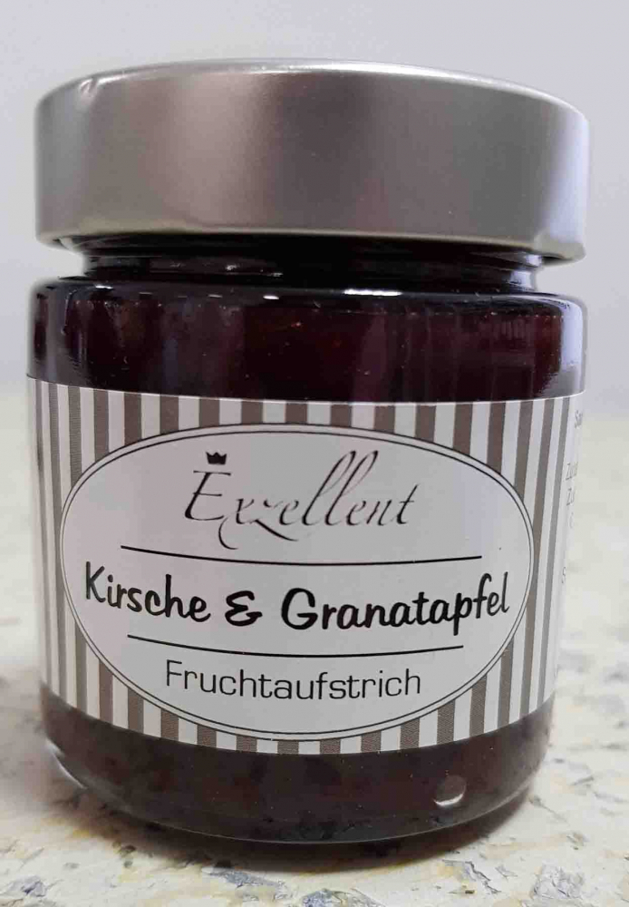 Kirsche & Granatapfel - Fruchtaufstrich